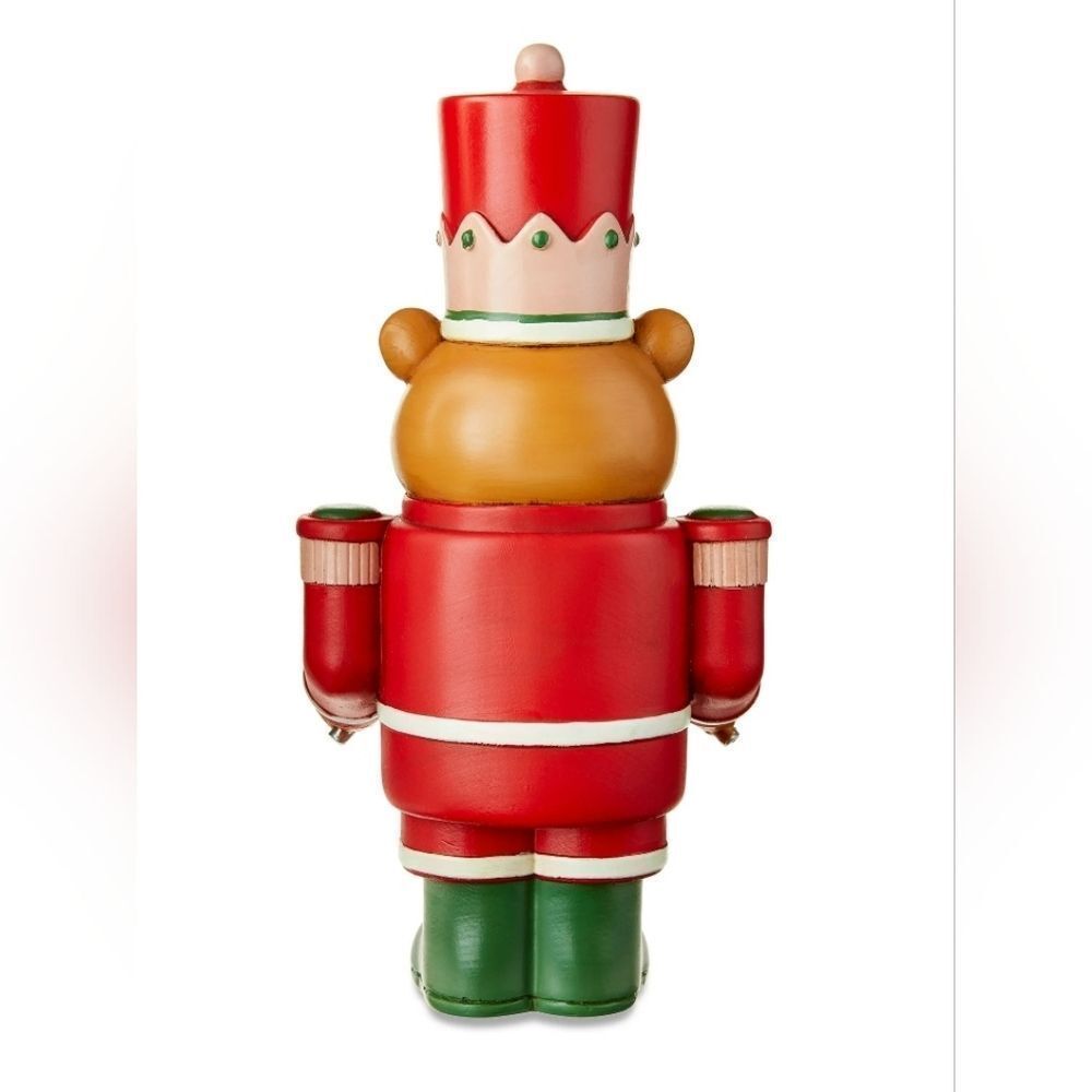 New Bear Nutcracker Christmas Tabletop Decoration, 10in, by Holiday Time - Picture 7 of 8